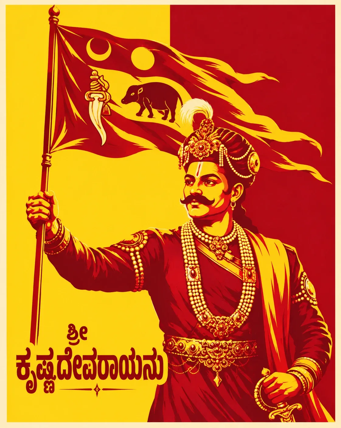 Sri Krishnadevaraya poster