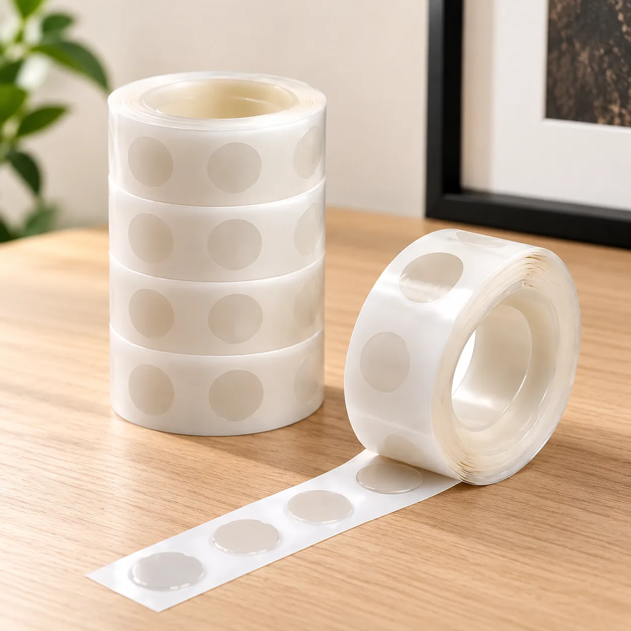Wall Sticking Glue Drops poster